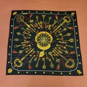 Vintage Hermes Silk Scarf